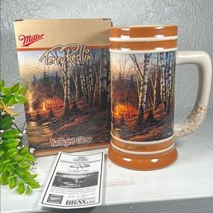 Terry Redlin Twilight Glow Mug 2009 collectors Steinman series New in Box #12584